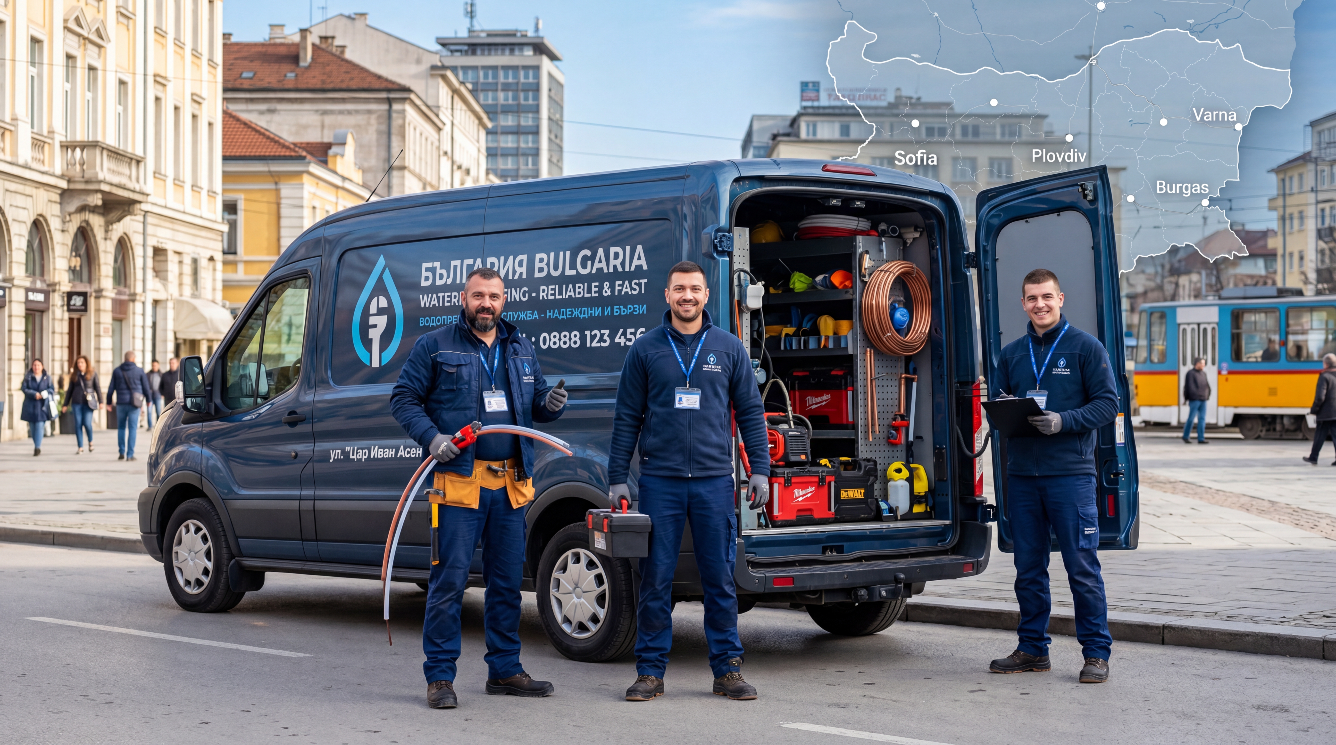 Геофон и акустични методи за локализиране на скрити течове под земята